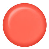 IBD Rubber Gel in Nectar swatch, a bold coral-orange nail shade with a vibrant cream finish for summer-ready manicures.
